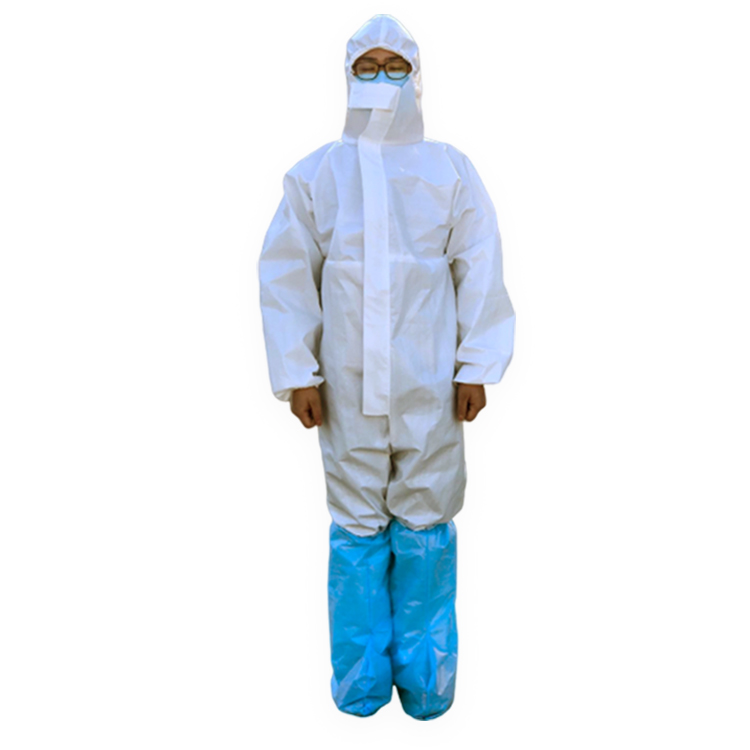 Cpe Isolation Gown Suit 