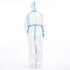 Medical Sterile Protection Suit With Zipper