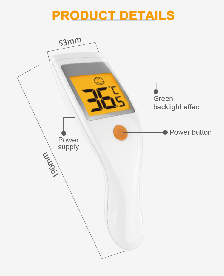 Non-contact-digital-forehead-infrared-thermometer-detail