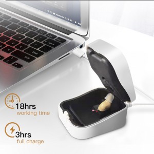 CIC Digital Hearing Aid Rechargeable Mini USB Cable Sound Amplifier