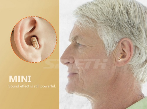 CIC hearing aid wearing effect